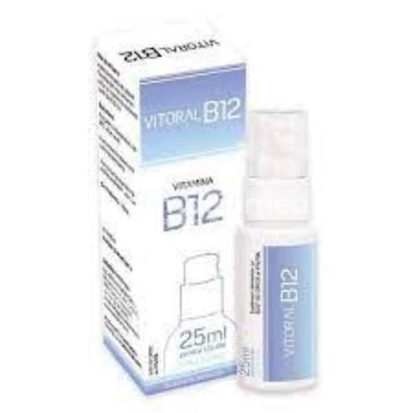 Minerale și vitamine - Vitoral B12 spray, 25ml, farmaciamea.ro