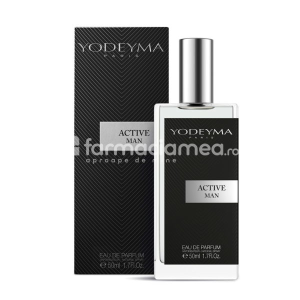 Parfum pentru EL - Yodeyma Apa de parfum Active Man, 50ml, farmaciamea.ro