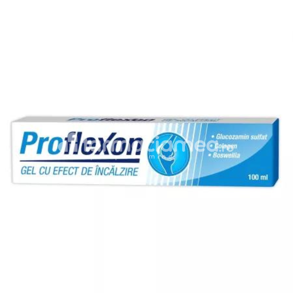 Dureri articulare - Proflexon gel cu efect de incălzire, pentru articulatii, 100 ml, Zdrovit, farmaciamea.ro