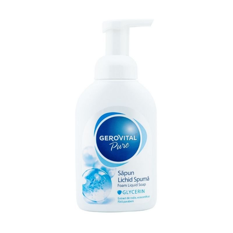 Igiena corpului - 14400 GEROVITAL PURE SAPUN LICHID GLYCERIN, 300 ML, farmacom.ro