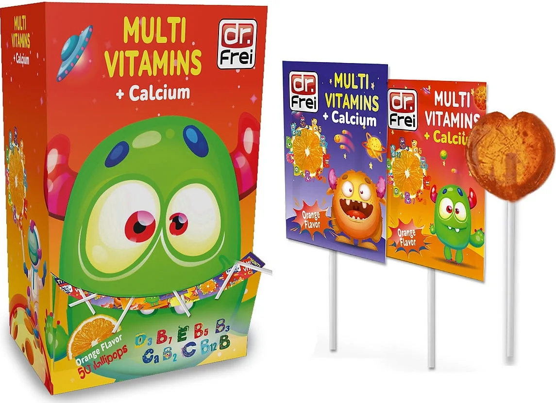 Vitamine si suplimente alimentare pentru copii - ACADELE MULTIVITAMINE+CALCIU DR.FREI * 50 BUC, farmacom.ro