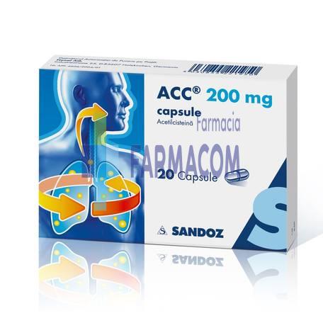 Medicamente fara reteta (OTC) - ACC 200 MG  20 CPS HXL, farmacom.ro