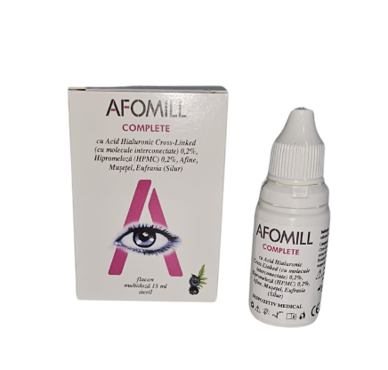 Ingrijirea ochilor - AFOMILL COMPLETE * 15 ML, SOLUTIE OFTALMICA, farmacom.ro