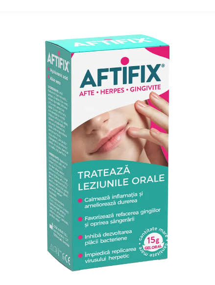 Igiena Orala - AFTIFIX GEL ORAL * 15 G FITERMAN, farmacom.ro