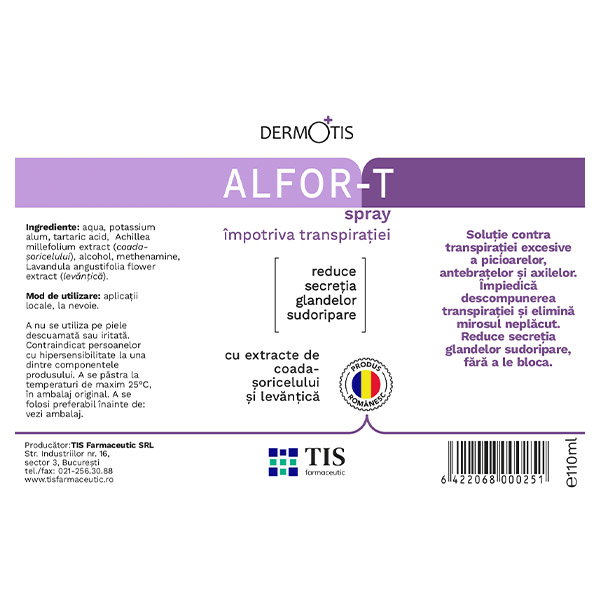 ALFOR-T SPRAY * 110 ML TIS, [2],farmacom.ro