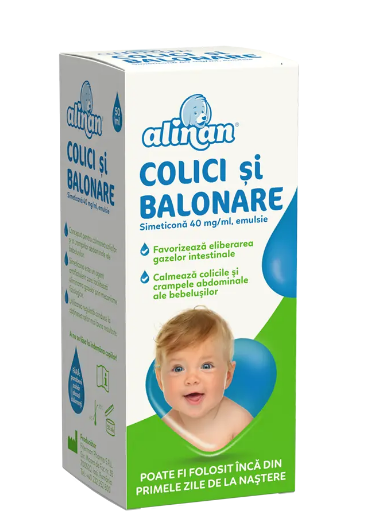 Vitamine si suplimente alimentare pentru copii - ALINAN COLICI SI BALONARE EMULSIE * 50 ML FITERMAN, farmacom.ro