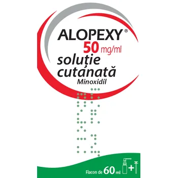 Medicamente fara reteta (OTC) - Alopexy, solutie cutanta, 50 mg/ml, 60 ml, Pierre Fabre, farmacom.ro