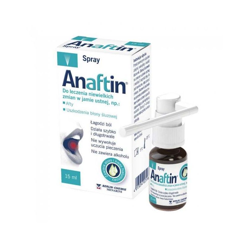 Igiena orala - ANAFTIN SPRAY 1,5% 15ML, farmacom.ro