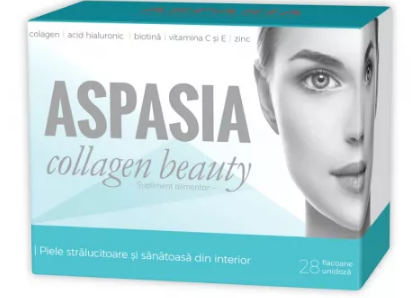 Vitamine si minerale - ASPASIA COLLAGEN BEAUTY * 28 FLACOANE/ 25 ML, ZDROVIT, farmacom.ro