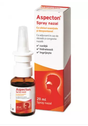 Vitamine si suplimente - ASPECTON SPRAY NAZAL * 20 ML, farmacom.ro