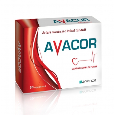 Afectiuni cardio-vasculare - AVACOR 30 CAPSULE, farmacom.ro