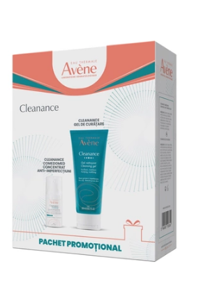 Frumusete si ingrijire - AVENE CLEANANCE COMEDOMED*30ML+GEL CURATARE*200ML PACH 3824, farmacom.ro