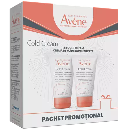 Corp - AVENE COLD CREAM CREMA DE MAINI * 50 ML 1+1 PACHET PROMO 0978, farmacom.ro