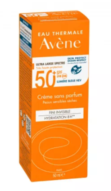 Protectie solara - Avene Triasorb, crema SPF 50 fara parfum, 50 ml, farmacom.ro