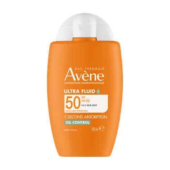 Frumusete si ingrijire - AVENE ULTRA FLUID OIL CONTROL SPF 50+ * 50 ML 2025, farmacom.ro