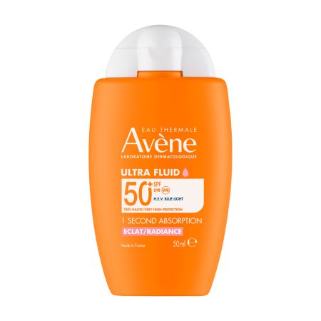 Dermatocosmetice - AVENE ULTRA FLUID RADIANCE SPF50+ * 50 ML 2025, farmacom.ro