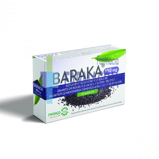 Imunitate - BARAKA 100 MG * 24 CPS, farmacom.ro