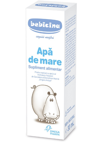 Frumusete si ingrijire - BEBICINA APA DE MARE * 30 ML PERRIGO, farmacom.ro