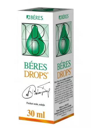 Vitamine si suplimente pentru imunitate - BERES DROPS, 30 ML, farmacom.ro