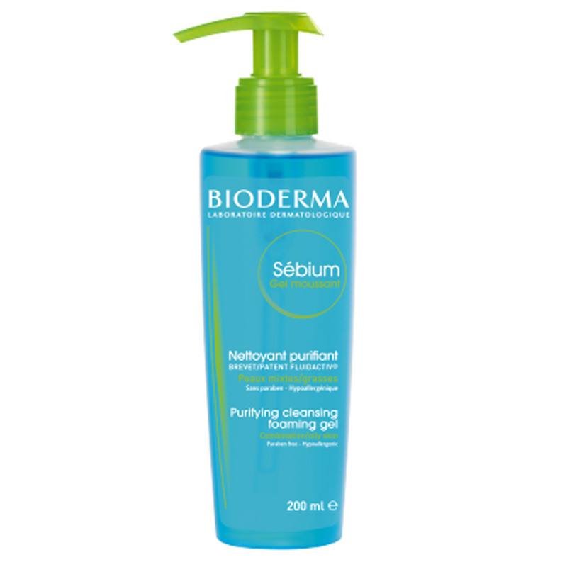 Ingrijirea tenului - BIODERMA SEBIUM GEL SPUMANT, 200ML, farmacom.ro