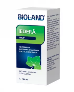 Vitamine si suplimente - BIOLAND IEDERA SIROP * 100 ML BIOFARM, farmacom.ro