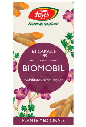 Vitamine si suplimente - BIOMOBIL * 63 CPS, farmacom.ro