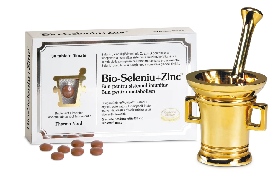 Suplimente alimentare - BIO-SELENIU-ZINC * 30 CPR PHARMA NORD, farmacom.ro