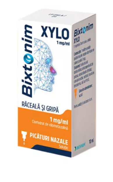 Medicamente fara reteta (OTC) - BIXTONIM XYLO 1MG/ML * 10 ML PICATURI, farmacom.ro