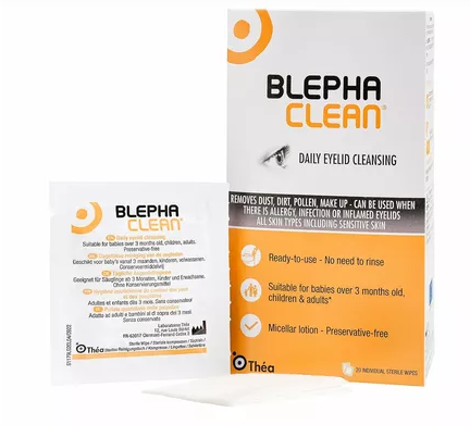 Ingrijirea ochilor - BLEPHACLEAN * 20 SERVEȚELE STERILE, farmacom.ro