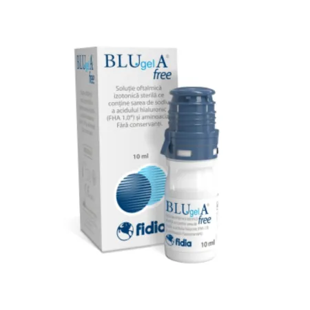 Ingrijirea ochilor - BLU GEL A FREE * 10 ML SOL OFT, farmacom.ro