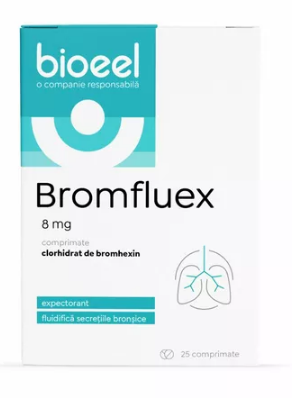 Medicamente fara reteta (OTC) - BROMFLUEX  8 MG * 25 CPR, farmacom.ro