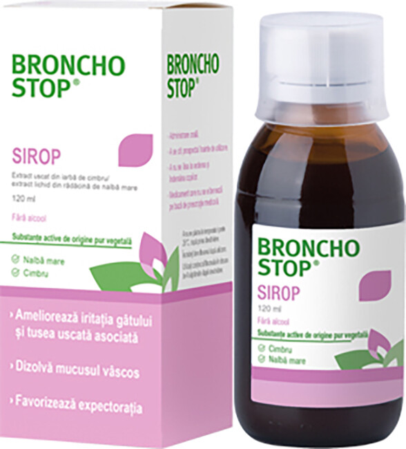 Medicamente fara reteta (OTC) - Bronchostop sirop de tuse, 200ml, farmacom.ro