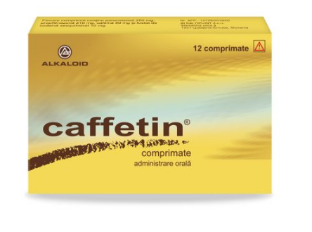 Medicamente fara reteta (OTC) - CAFFETIN * 12 CPR, farmacom.ro