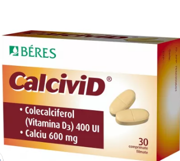 Medicamente fara reteta (OTC) - CALCIVID * 30 CPR FILM, farmacom.ro