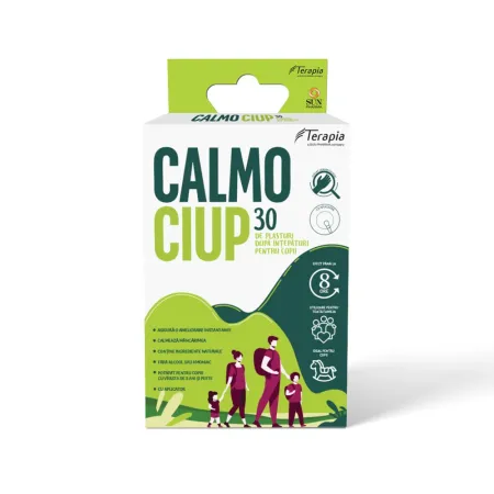 Plasturi - CALMO CIUP PLASTURI DUPA INTEPATURI PENTRU COPII * 30 BUCATI, farmacom.ro
