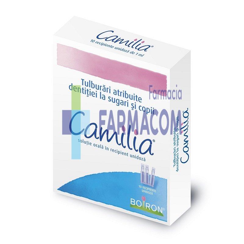 Medicamente fara reteta (OTC) - Camilia solutie orala unidoza, 10 unidoze, Boiron, farmacom.ro