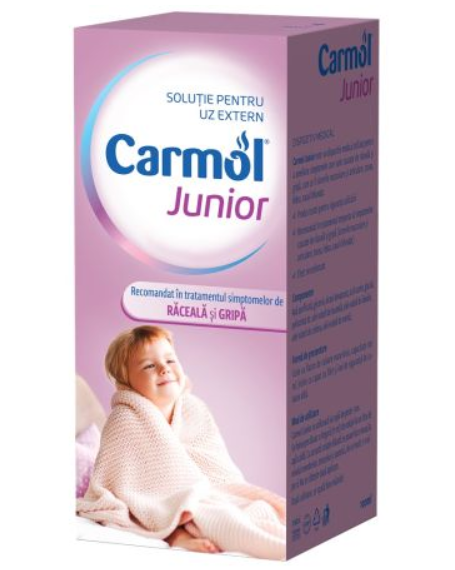 Mama si copilul - Carmol Junior, 100 ml, Biofarm, farmacom.ro