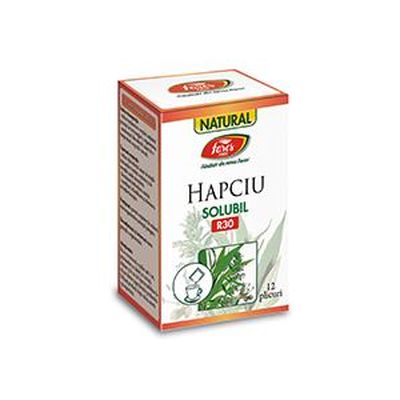 Ceaiuri - CEAI HAPCIU SOLUBIL 12 PLICURI, farmacom.ro