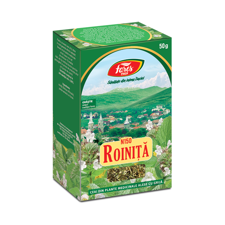 Ceaiuri - CEAI ROINITA FRUNZE * 50 G FARES, farmacom.ro