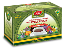 Ceaiuri - CEAI SVELTAFLOR DOZE, farmacom.ro