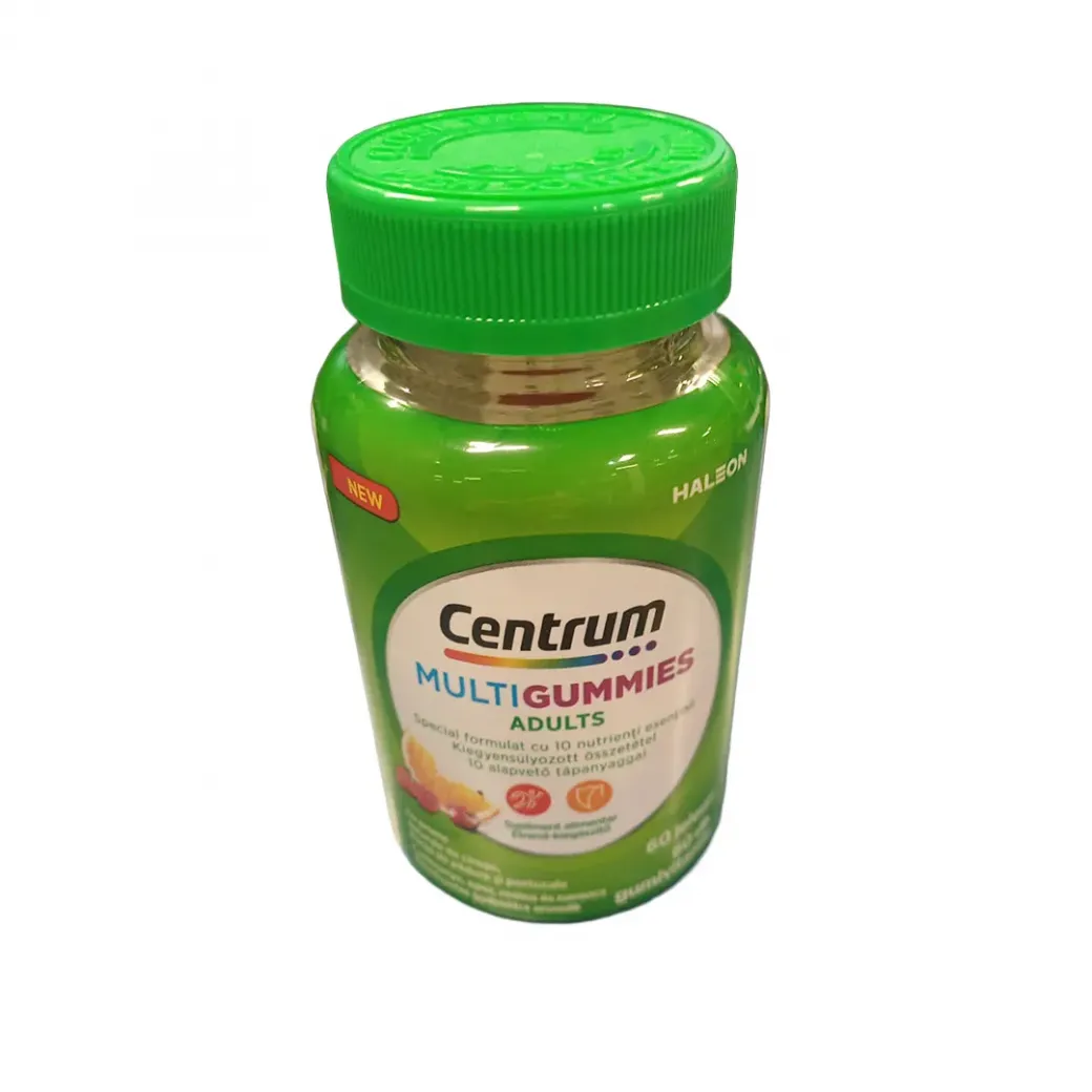 Vitamine si minerale - CENTRUM MULTI GUMMIES ADULTI * 60 JELEURI, farmacom.ro