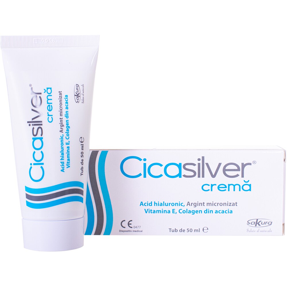 Aparatura si dispozitive medicale - CICASILVER CREMA * 50 ML 3000, farmacom.ro