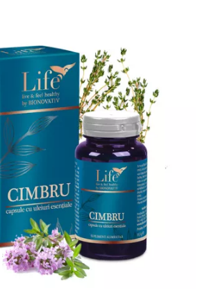 Vitamine si suplimente - CIMBRU CU ULEIURI ESENTIALE*30CPS LIFE BIONOVATIV 8523, farmacom.ro