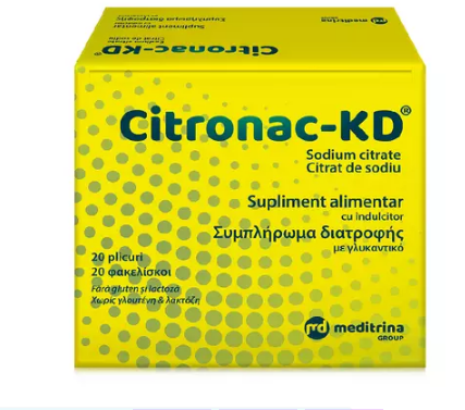 Vitamine si suplimente - CITRONAC KD PULB * 20 PLIC, farmacom.ro