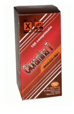 Dezinfectanti - Cloramina T-Sin, 500 mg, 100 comprimate, Meduman, farmacom.ro