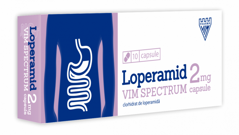Medicamente fara reteta (OTC) - CLORHIDRAT DE LOPERAMIDA 2 MG * 10 CPS VIM SPECTRUM, farmacom.ro