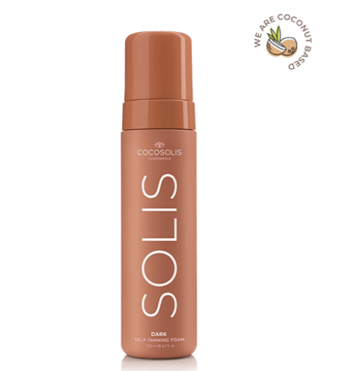 Frumusete si ingrijire - SPUMA AUTOBRONZANTA SOLIS DARK, COCOSOLIS, 200 ML, farmacom.ro