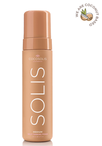 Frumusete si ingrijire - COCOSOLIS AUTOBRONZANT, SOLIS MEDIUM SPUMA AUTOBRONZANTA, 200 ML, farmacom.ro