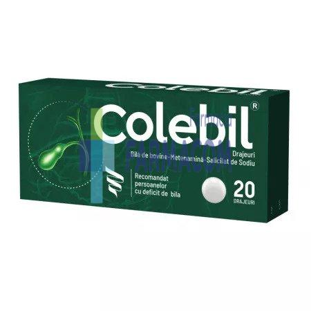 Medicamente fara reteta (OTC) - COLEBIL * 2 BLIST/10 DRG, farmacom.ro