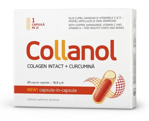 Vitamine si suplimente - COLLANOL  * 20 CPS, farmacom.ro